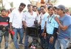 Shooting of Bhojpuri film Ajay Azad of Pramod Premi Yadav continues, Kamal Singh is doing a blast entry